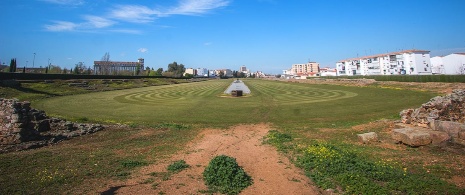 Römischer Zirkus von Mérida in Badajoz, Extremadura