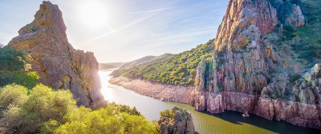 Aussichtspunkt Salto del Gitano im Nationalpark Monfragüe, Extremadura