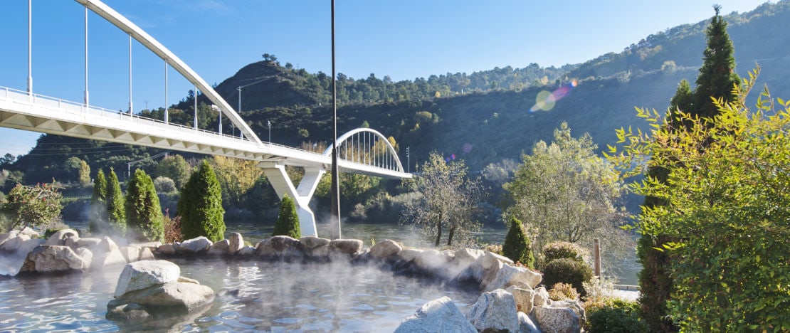 The thermal space of Outariz and Burga de Canedo in Ourense, Galicia The thermal space of Outariz and Burga de Canedo in Ourense, Galicia