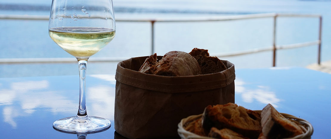 Bicchiere di vino Albariño, Galizia