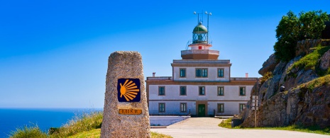 Aussicht vom Leuchtturm in Fisterra, A Coruña