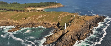 Phare de cap Home à Cangas, Pontevedra