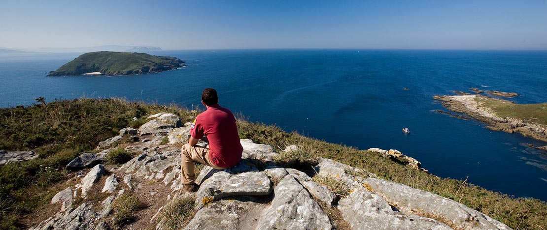 Paysage sur l’île d’Ons Paysage sur l’île d’Ons