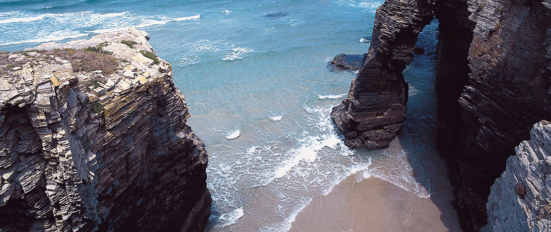 Praia das Catedrais, Ribadeo