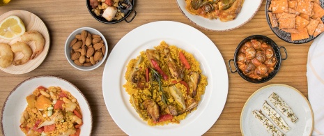 Diverses tapas de la région de Murcie