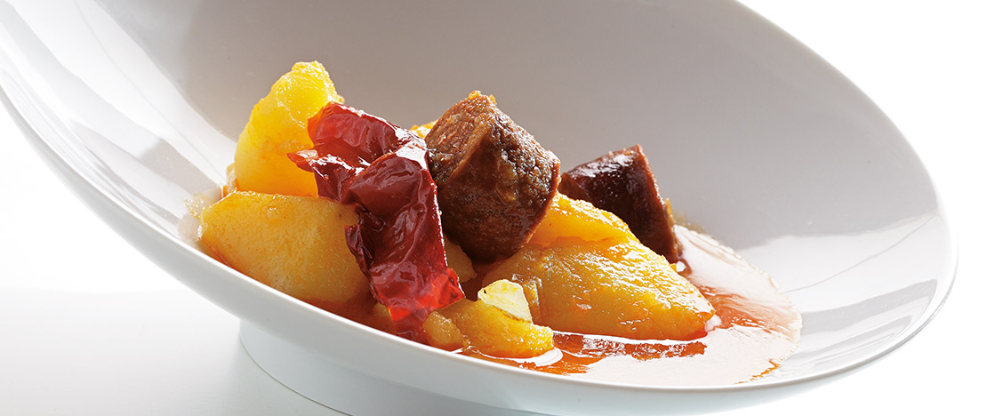 Kartoffeln mit Chorizo Kartoffeln mit Chorizo