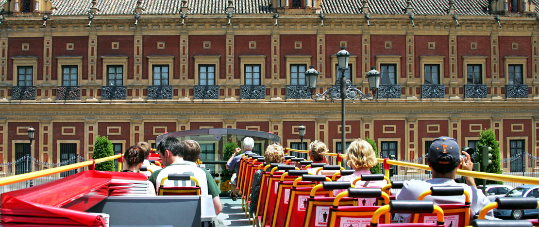 Bus touristique à Madrid