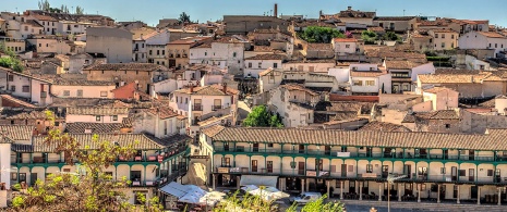 Vista de Chinchón, Madrid