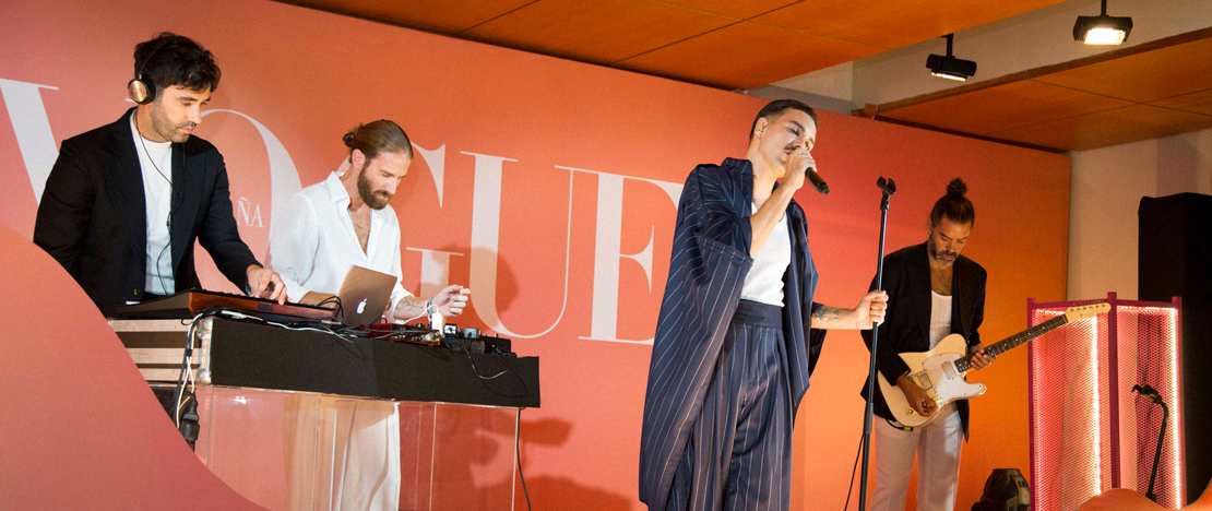 Performance musicale pendant la Vogue Fashion’s Night Out de Madrid, Communauté de Madrid