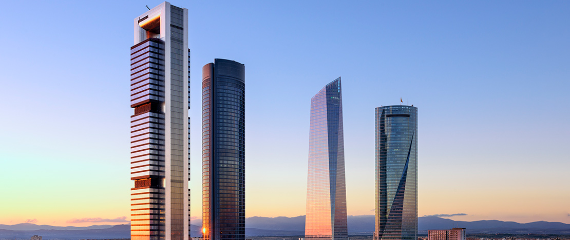 Le quattro torri di Madrid Le quattro torri di Madrid