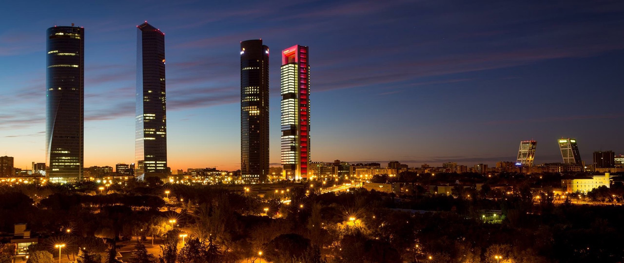 Cuatro Torres Business Area, Madrid  Cuatro Torres Business Area, Madrid