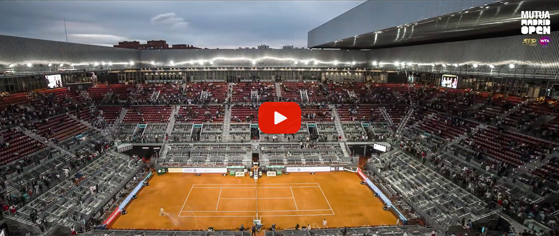 Кадр видеоролика турнира Madrid Open