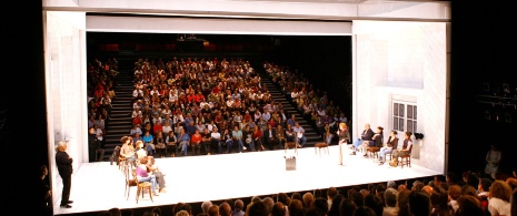 Représentation de La Maison de Bernarda Alba aux Naves del Español, Matadero, Madrid.