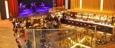 Interior de Platea Madrid.