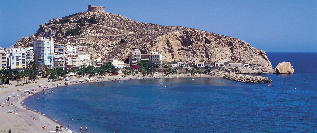 Playa de Poniente, Águilas Playa de Poniente, Águilas