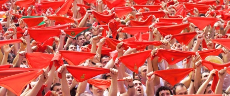 San Fermín in Pamplona (Navarra)