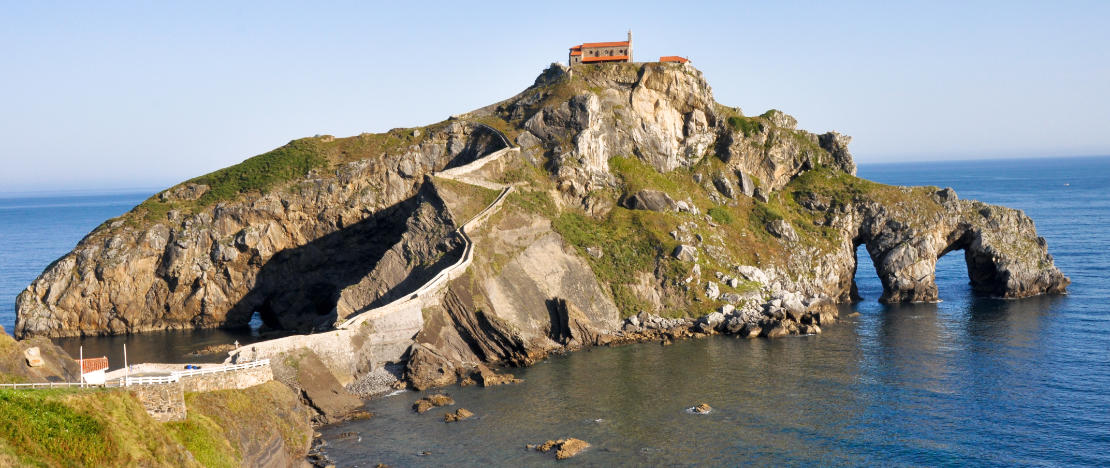 Hermitage of San Juan in Gaztelugatxe, the Basque Country