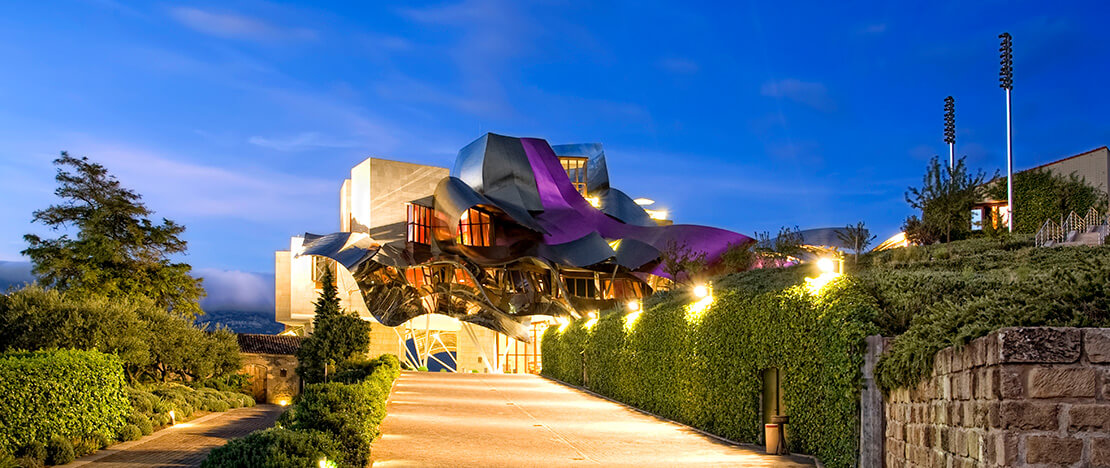 Piwnice winiarskie Marques de Riscal Piwnice winiarskie Marques de Riscal