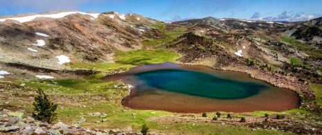 One of the lakes in Picos de Urbión, Soria