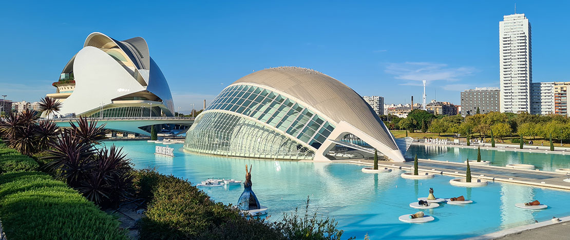 バレンシア州バレンシア市の芸術科学都市 バレンシア州バレンシア市の芸術科学都市