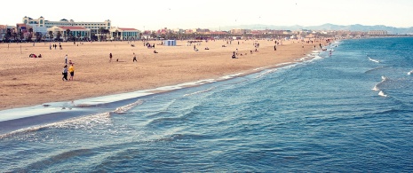 Playa de la Malvarrosa, Valencia 