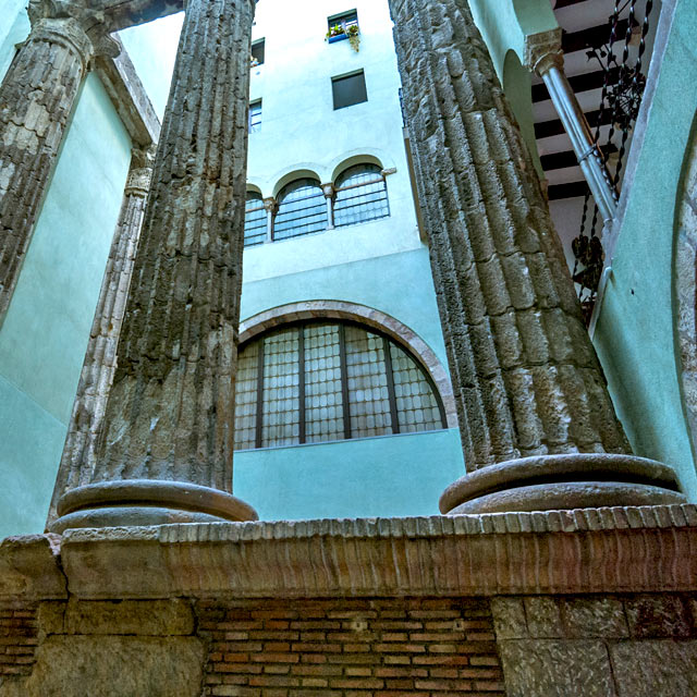 Le temple d’Auguste, Barcelone