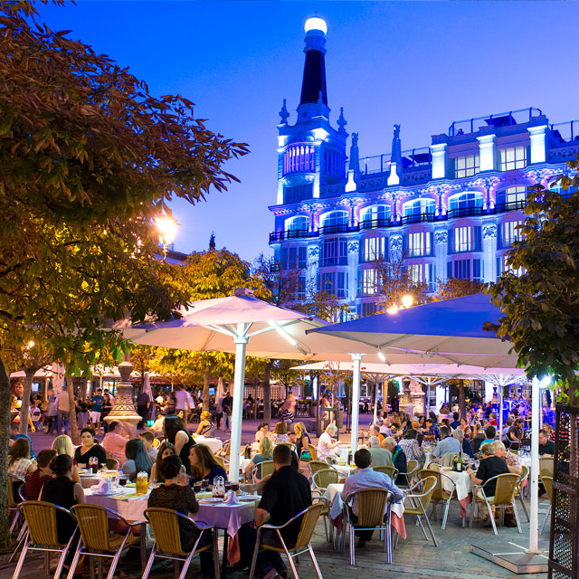 Terrasse Santa Ana, Madrid