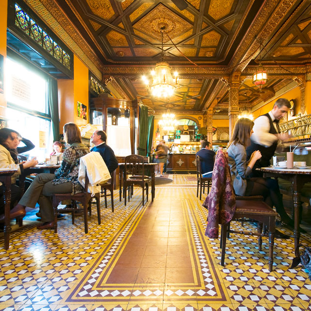 Café Iruña in Bilbao