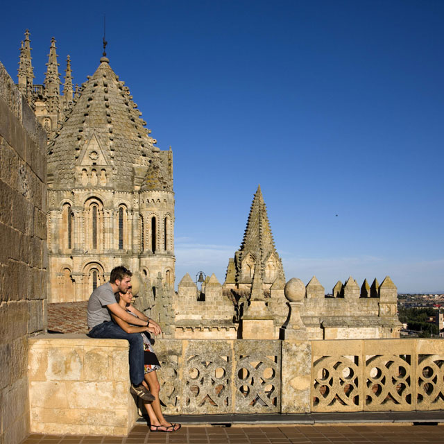 Türme der Kathedrale von Salamanca