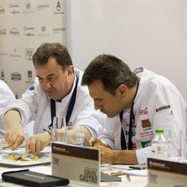 Jurado do Concurso Cozinheiro do Ano com Martín Berasategui e Oriol Castro
