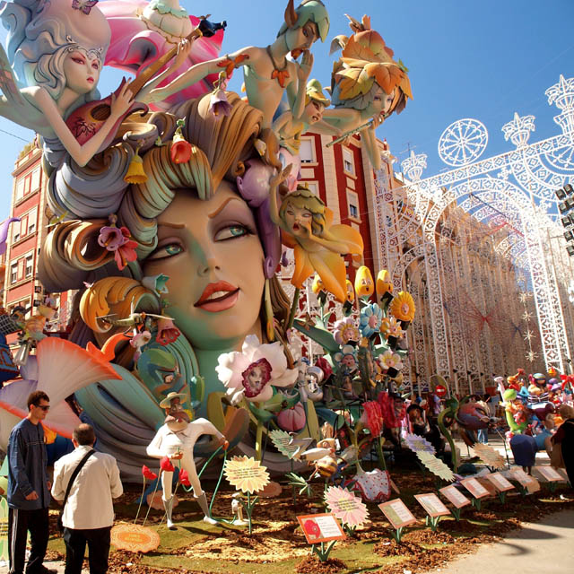 Fallas festival, Valencia