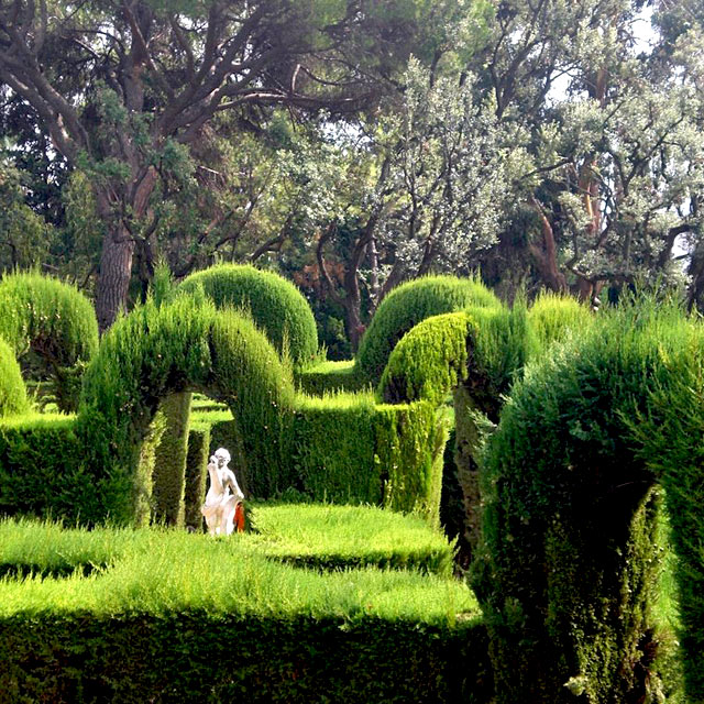 Gartenlabyrinth Horta, Barcelona