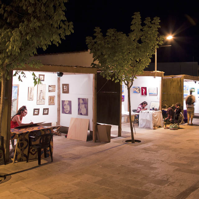 Mercado de Sant Ferran à noite