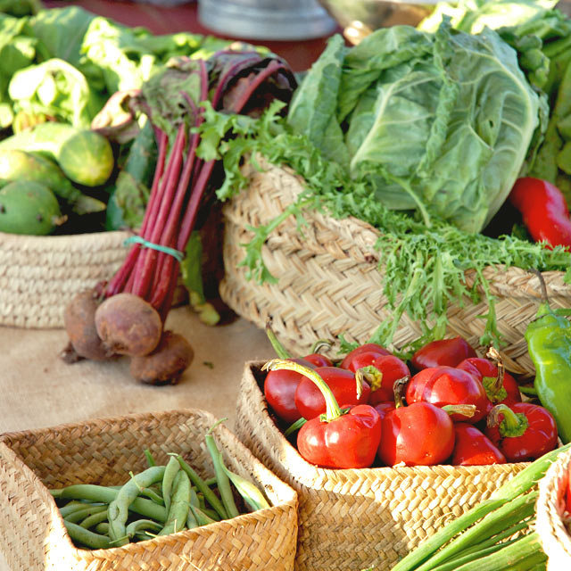 Verduras mercado