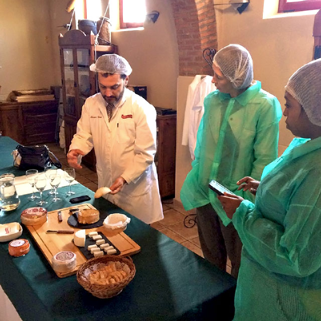 Visit and activities in a cheesemaker in Extremadura