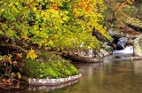 Paesaggio autunnale nella Valle dell