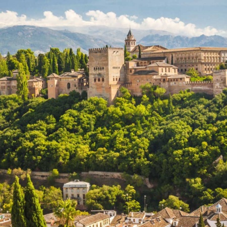 Vista da Alhambra de Granada