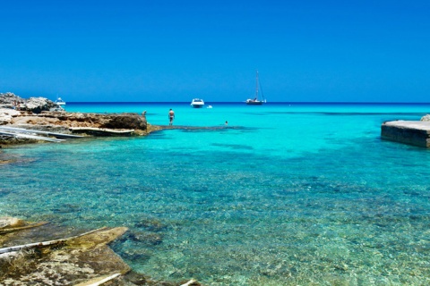 Cala de San Agustín, Formentera