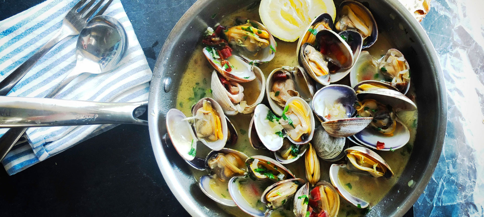 Panela de frutos do mar