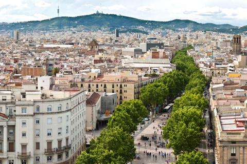 Die Rambla, Barcelona