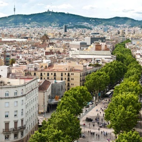 Die Rambla, Barcelona Die Rambla, Barcelona