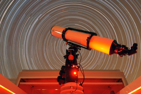 Телескоп в Астрономическом центре Тьедры (CAT)