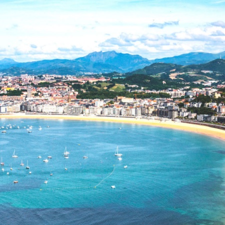 View of San Sebastian