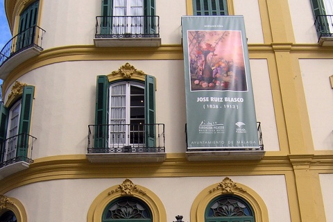 Fassade des Museumshauses von Pablo Ruiz Picasso