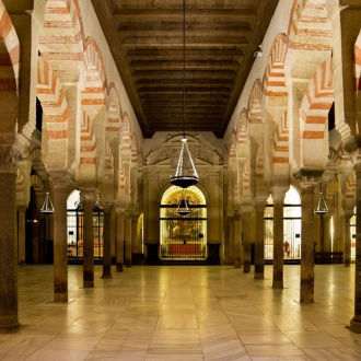 Inside the Mosque of Cordoba