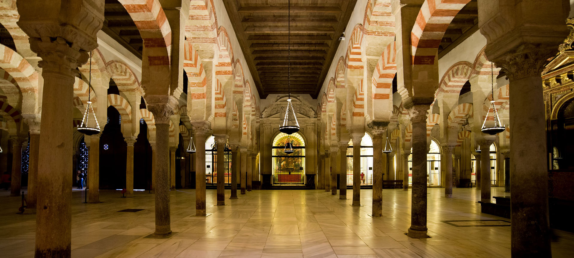Inside the Mosque of Cordoba Inside the Mosque of Cordoba