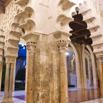 Interior del Palacio de la Aljaferia, Zaragoza