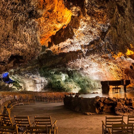 Auditorium de la grotte de Los Verdes