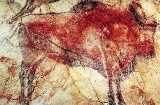Изображение бизона в пещере Альтамира, Сантильяна-дель-Мар