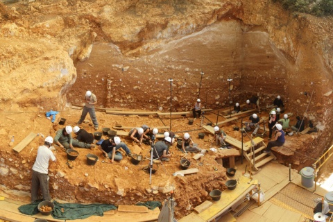 Gran Dolina Höhle, Ausgrabungsstätte Atapuerca